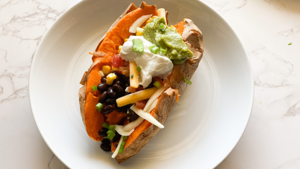 stuffed sweet potatoes