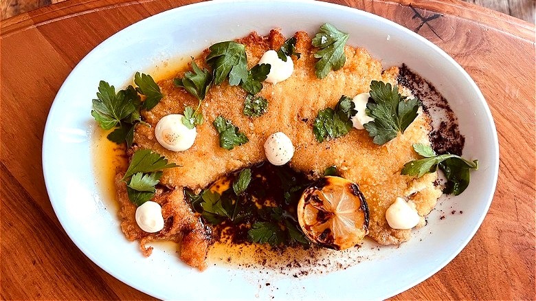 St. Cecilia Atlanta fish with herbs