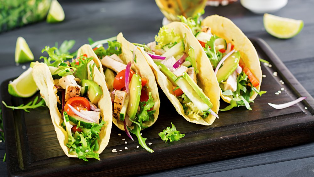 Four tacos