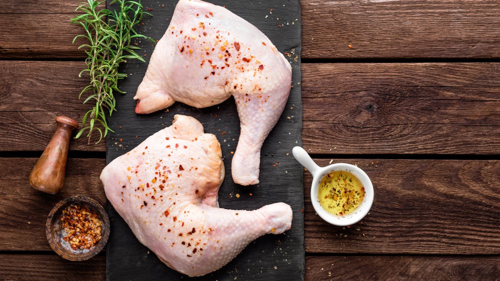 raw chicken